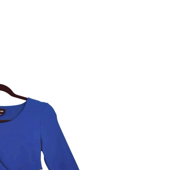 Bebe Criss Cross Bodycon Crop Top - Picture 3 of 5